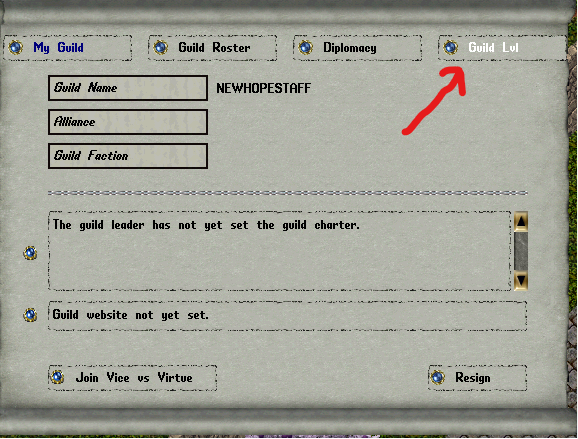 Guild Progression UI Dashboard