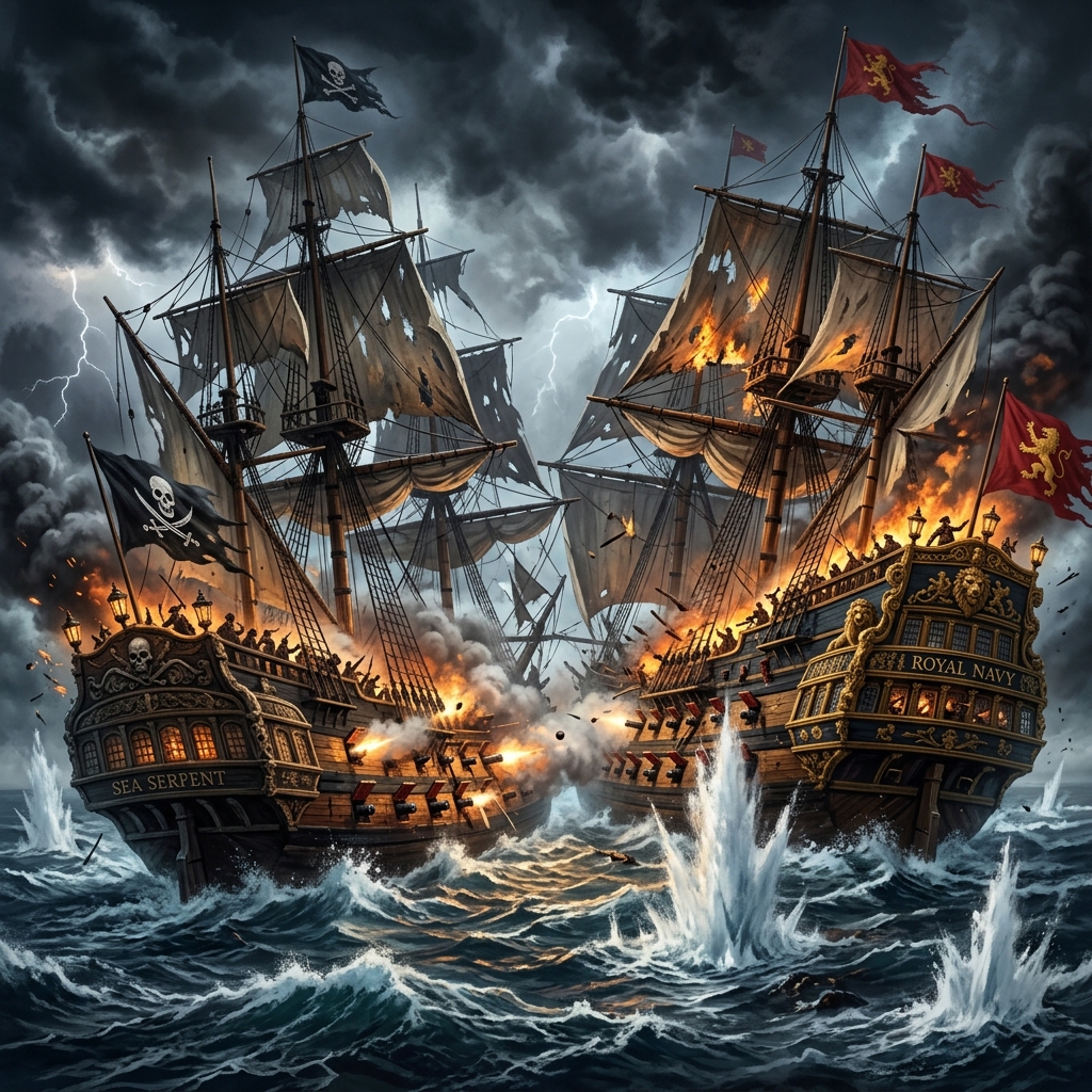 Naval Battle Warship System
